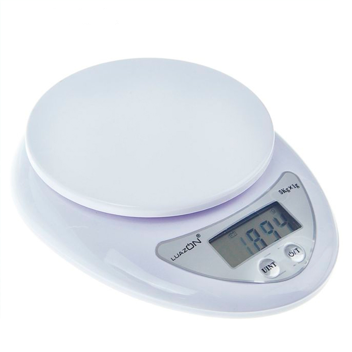 Весы электронные кухонные LuazON LVK-501, до 5 кг