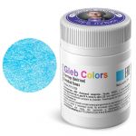 Глиттер пищевой Голубой Топаз, 10г (блёстки)  Gleb Colors