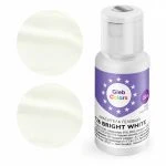 Гелевый краситель пищевой Gleb Colors 126 Яркий белый (BRIGHT WHITE), 20г